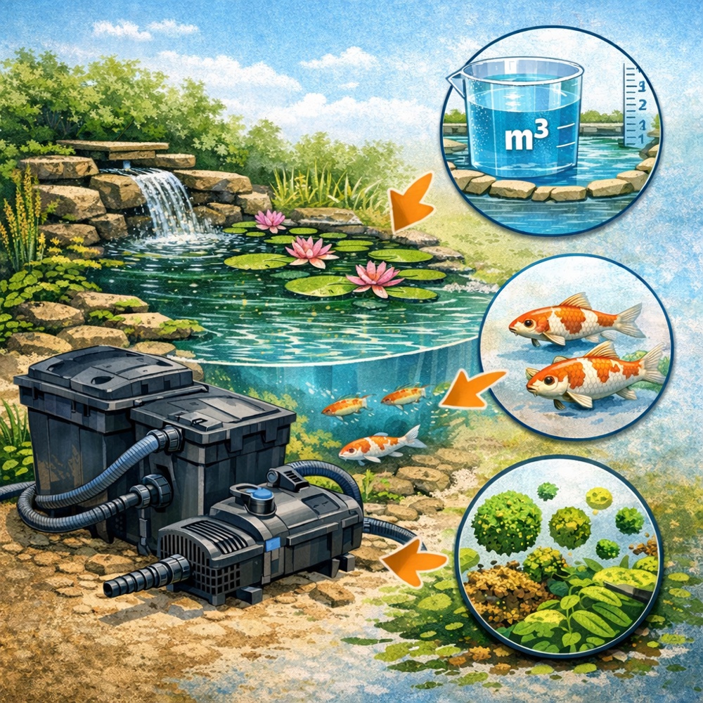 Ako správne nadimenzovať filter do jazierka (7. diel) Ako správne nadimenzovať filter do jazierka (7. diel)