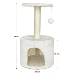 Cat Tree CT03 krabadlo pre maky 69cm