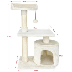 Cat Tree CT08 krabadlo pre maky 76cm